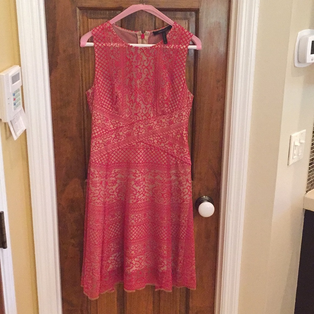 Gorgeous red lace dress